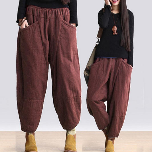 Cotton Spring And Winter Pants