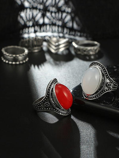 7pcs Vintage Rings Accessories