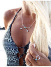 Arrow Pattern Turquoise Necklaces Accessories