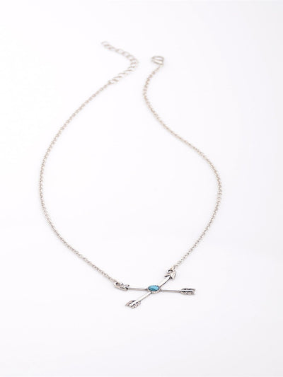 Arrow Pattern Turquoise Necklaces Accessories