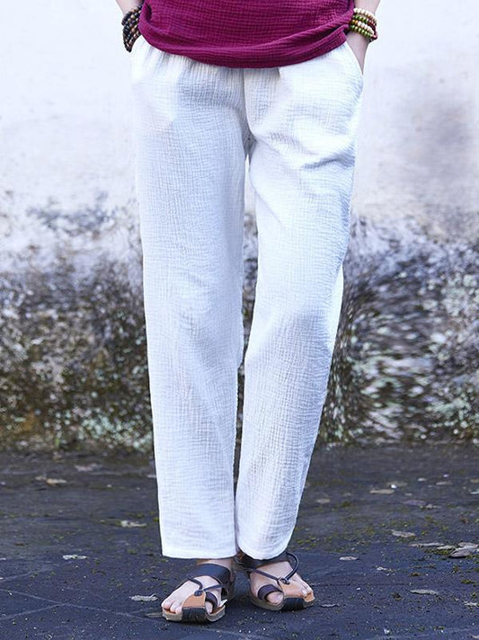 Casual Original Simple Linen Pants, Seven Colors