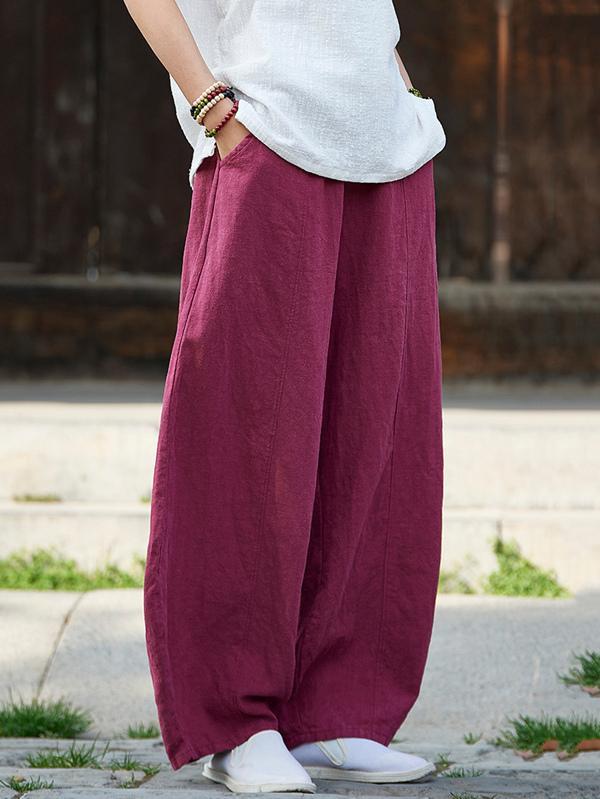 Casual Woman Style Pants in Navy Color