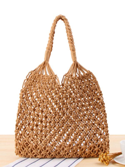 3 Color Handmade Crochet Bohemia String Bag