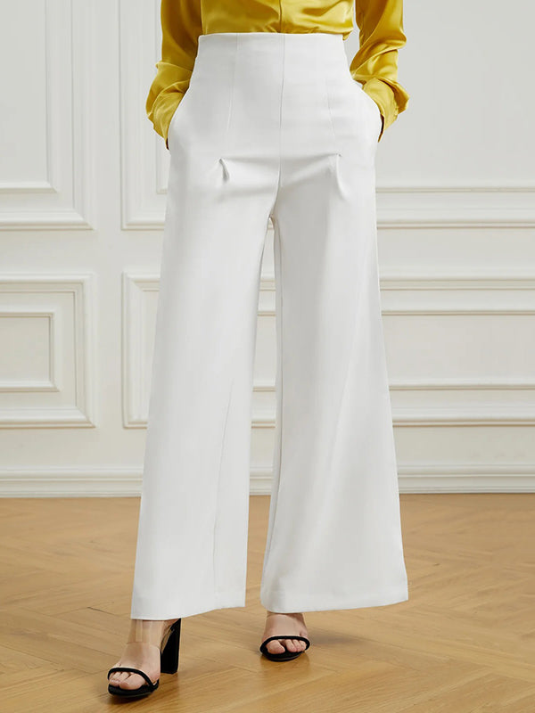 Urban White Wide Leg Pants