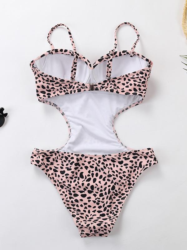 Leopard Sexy One-piece Swimwear