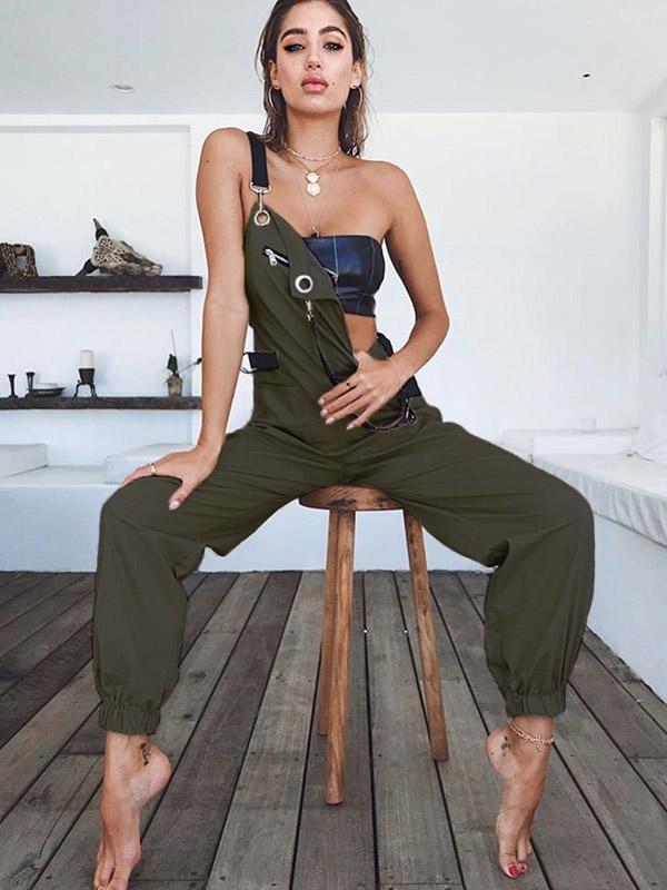 Casual High Waist jumpsuits