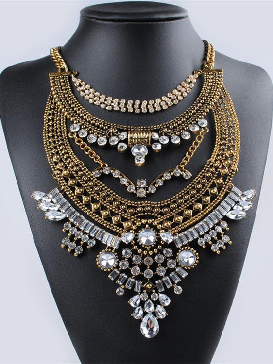 Bohemia Vintage Exaggeration Necklaces Accessories