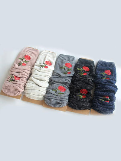 Bohemia 5 Colors Knitting Over Knee-high Stocking