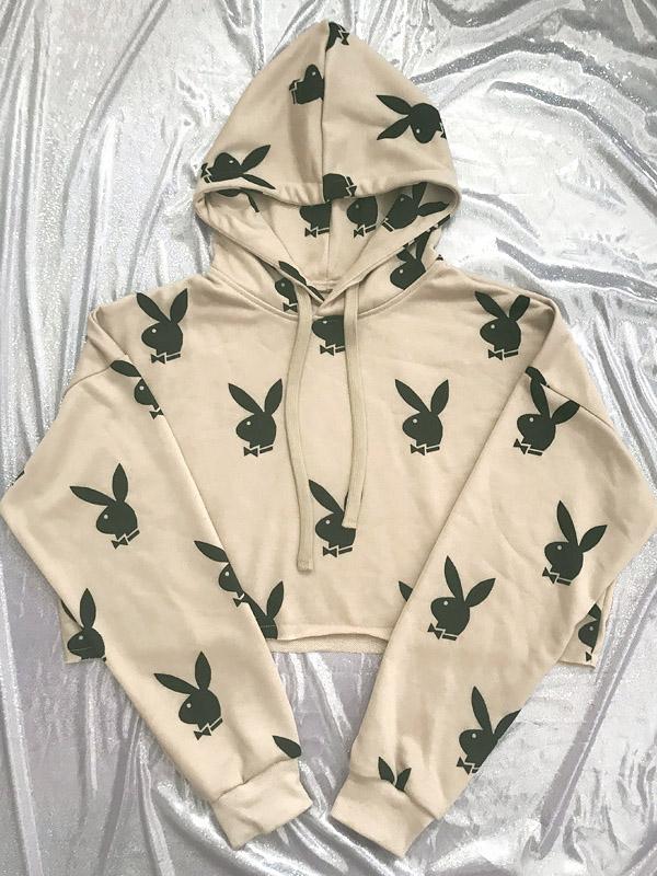 Leisure Ins Hip Hop Rabbit Printed Sports Suits