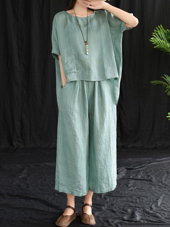 Vintage Loose Oversize Top&Bottom