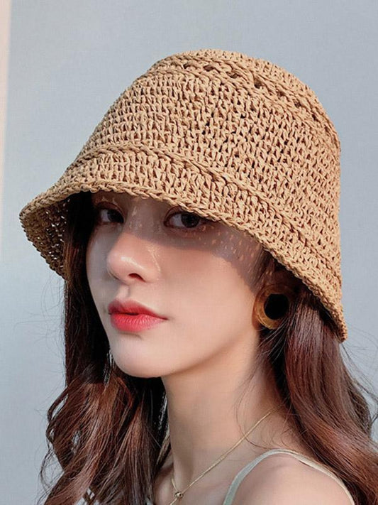 Leisure Handmade Sun-Protection Straw Hat