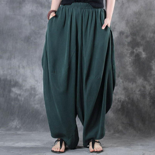 Vintage Women Casual Loose Pants