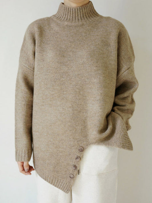 Casual Split-side Sweater