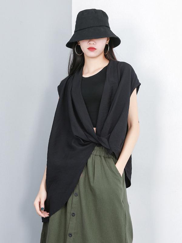 Irregular Sleeveless Tops