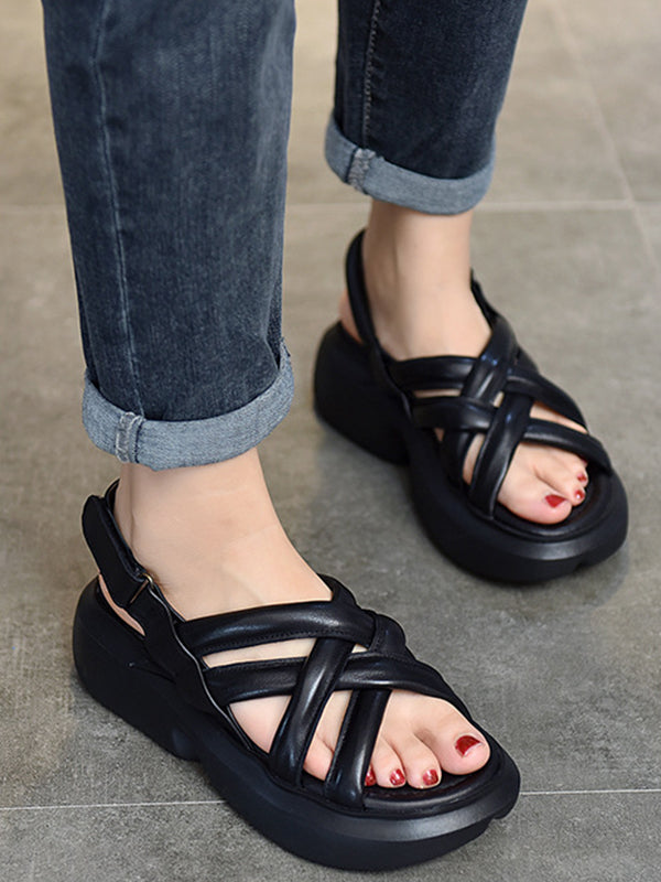 Original Simple Casual Hollow Platform Shoes