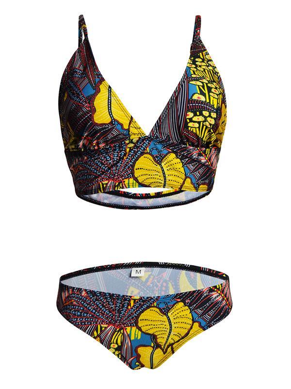 National Printed Bikinis Swimwear