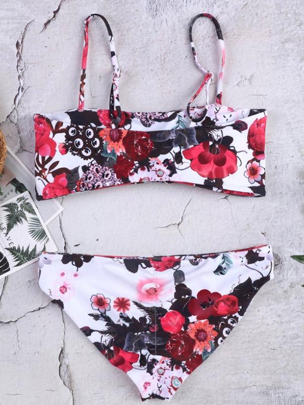 Floral Random Printed Bikinis Swimwear