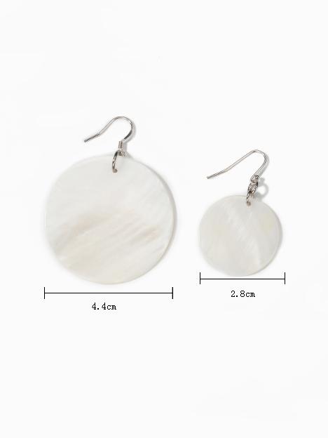 925 Silver Needle Shell Earrings