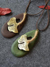 Big Maple Leave Necklaces