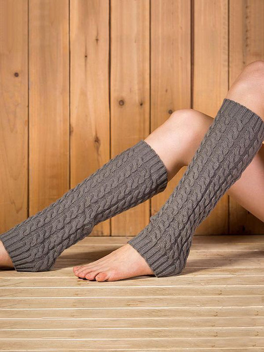 Popular Knitting Knee-high Leg Warmer Thermal Stocking