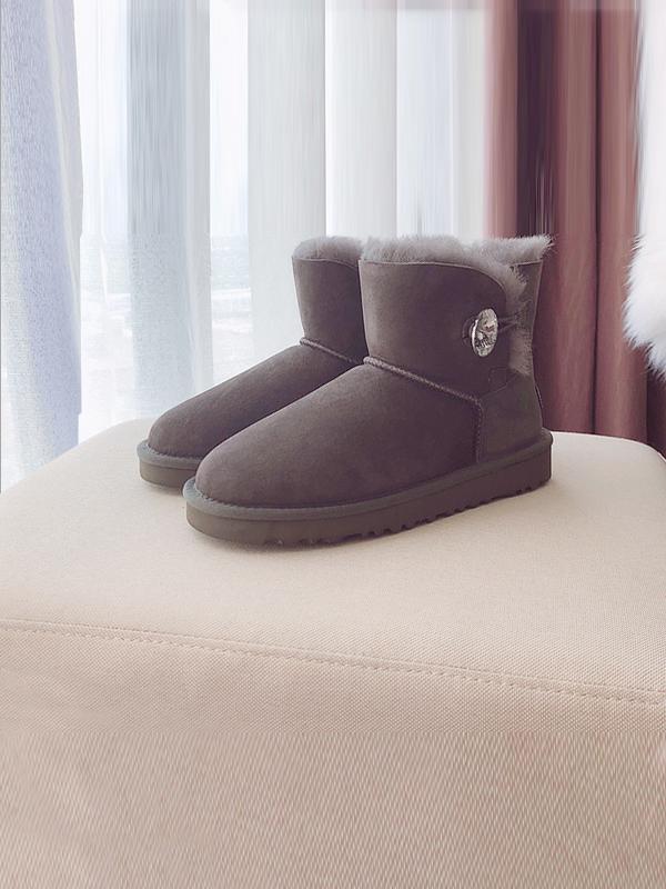 Waterproof Anti-Fouling Artificial Leather Flat Bottom Wool Uggs