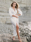 Vacation Beach Lace Bandage Swimwear Cover-ups