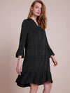 Loose V-neck Fastener Cover-ups Swimwear