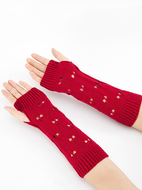 Knitted Hollow 6 Colors Sleevelet Accessories