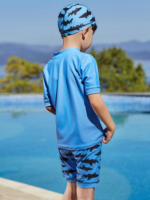 AONIHUA Sharks Printed Boy Swimwear