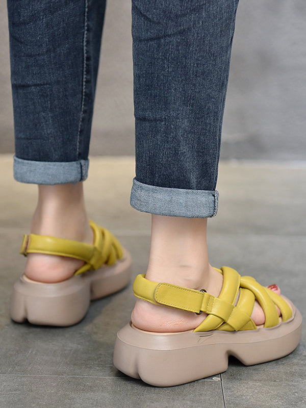 Original Simple Casual Hollow Platform Shoes