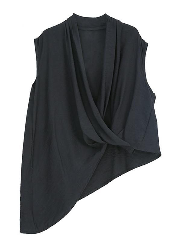 Irregular Sleeveless Tops