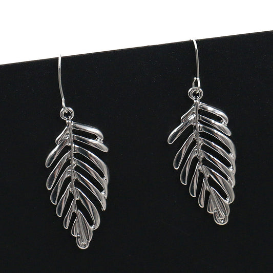 Simple Leaf Earrings