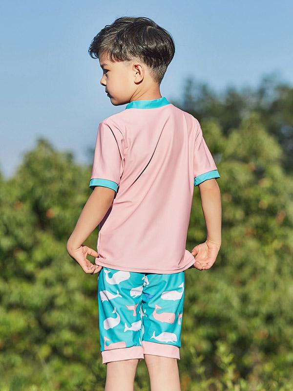 AONIHUA Whale Printed Boy Swimwear