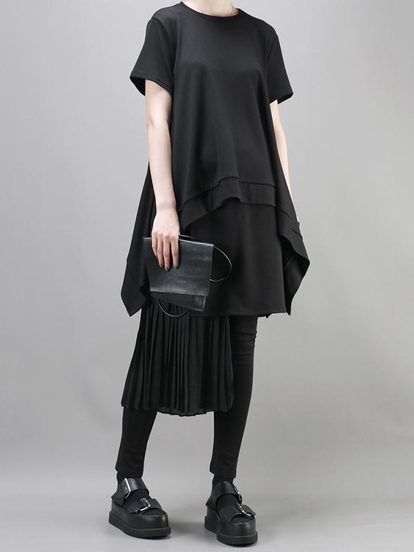 Casual Irregular Long T-shirt