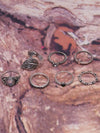 Arrow And Leaf Carved Vintage Rings Accessories