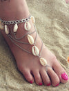 Fringe Multi-layer Tassel Summer Beach Foot Chain Accessory