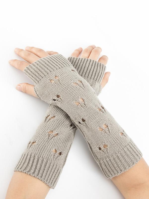 Knitted Hollow 6 Colors Sleevelet Accessories