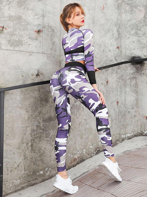 Camouflage Tight Yoga&Gym Suits