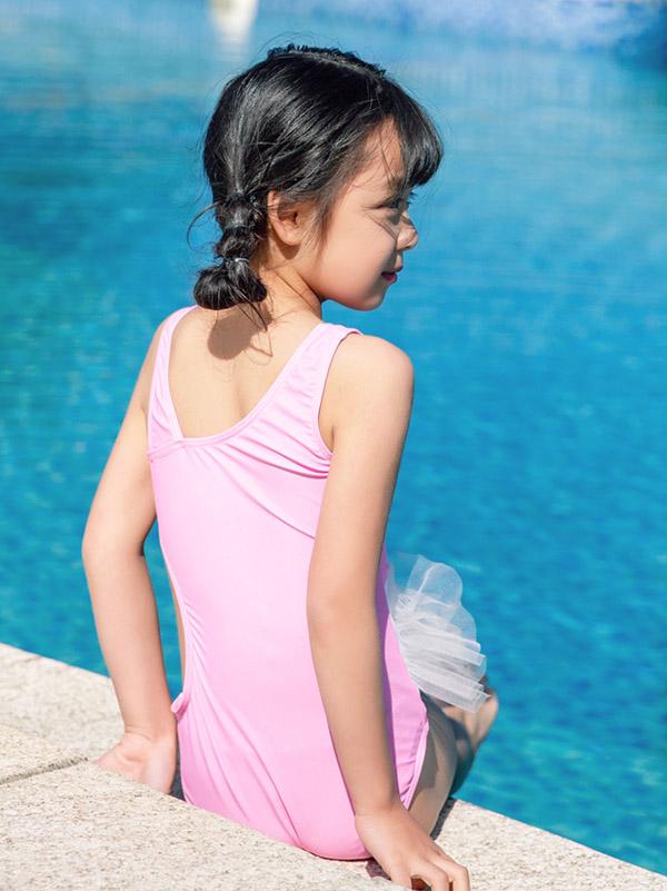 AONIHUA Swan Lovely Girl Swimwear