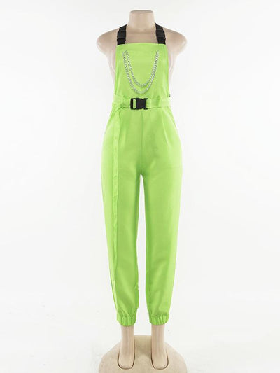 Street Style Casual Jumpsuits