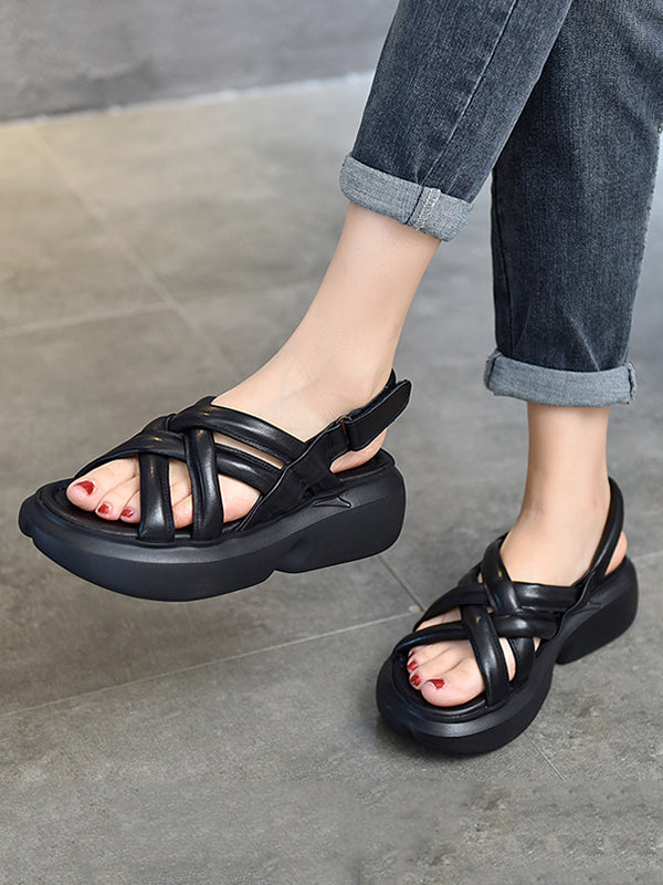 Original Simple Casual Hollow Platform Shoes