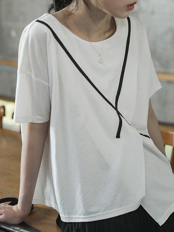 Original Loose Asymmetric T-Shirt