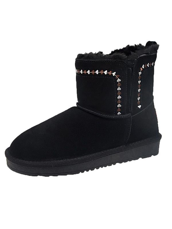 Lady Scrub Embroidered Snow Boots Uggs