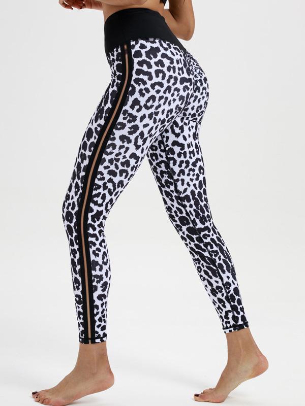 Leopard Print Workout Leggings