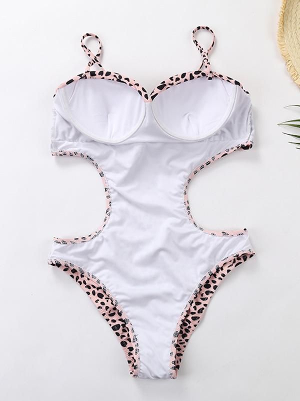 Leopard Sexy One-piece Swimwear