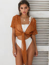 Short Sleeve Bronzing Sunscreen Cover-up