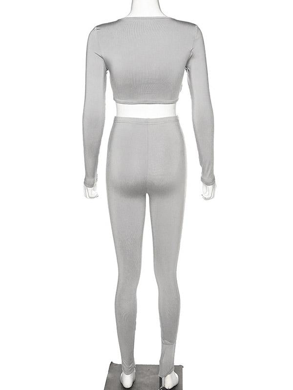 Split-Joint Reflect Sports Yoga Suits