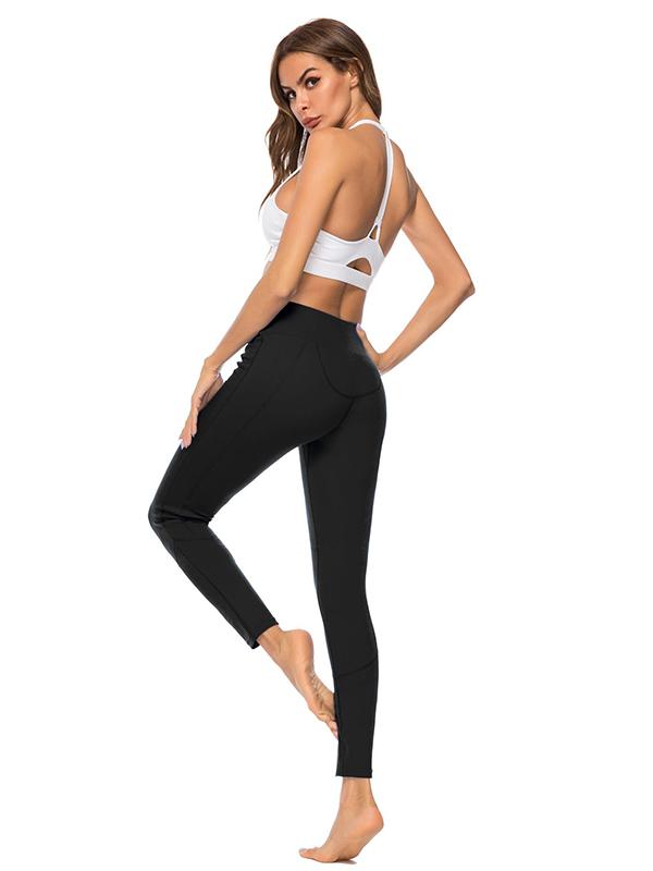 Solid High Waist Leggings