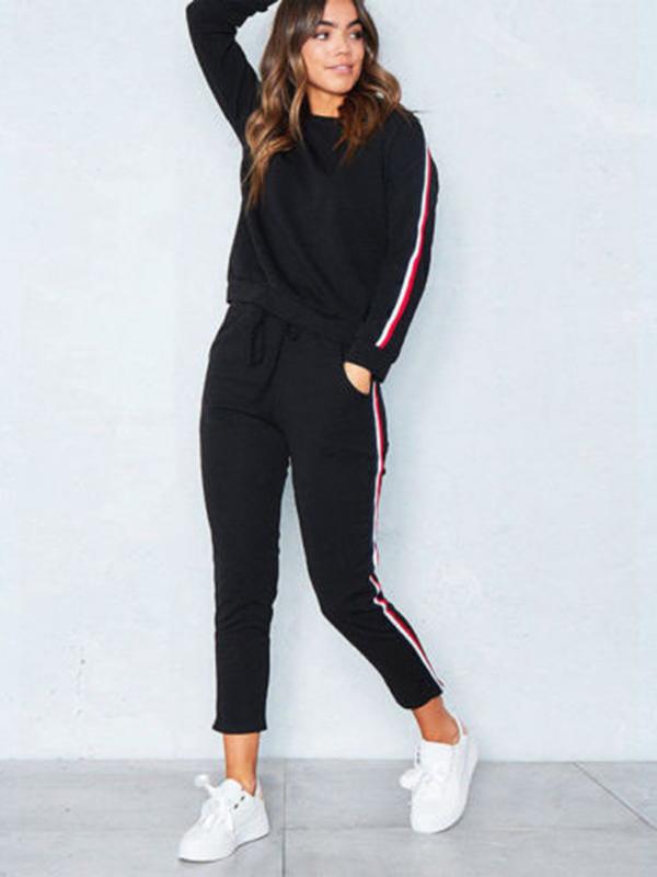 Long Sleeve Hoodie Casual Yoga&Gym Suits