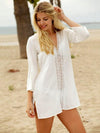 Fashion Hollow Bandage Cover-ups Swimwear